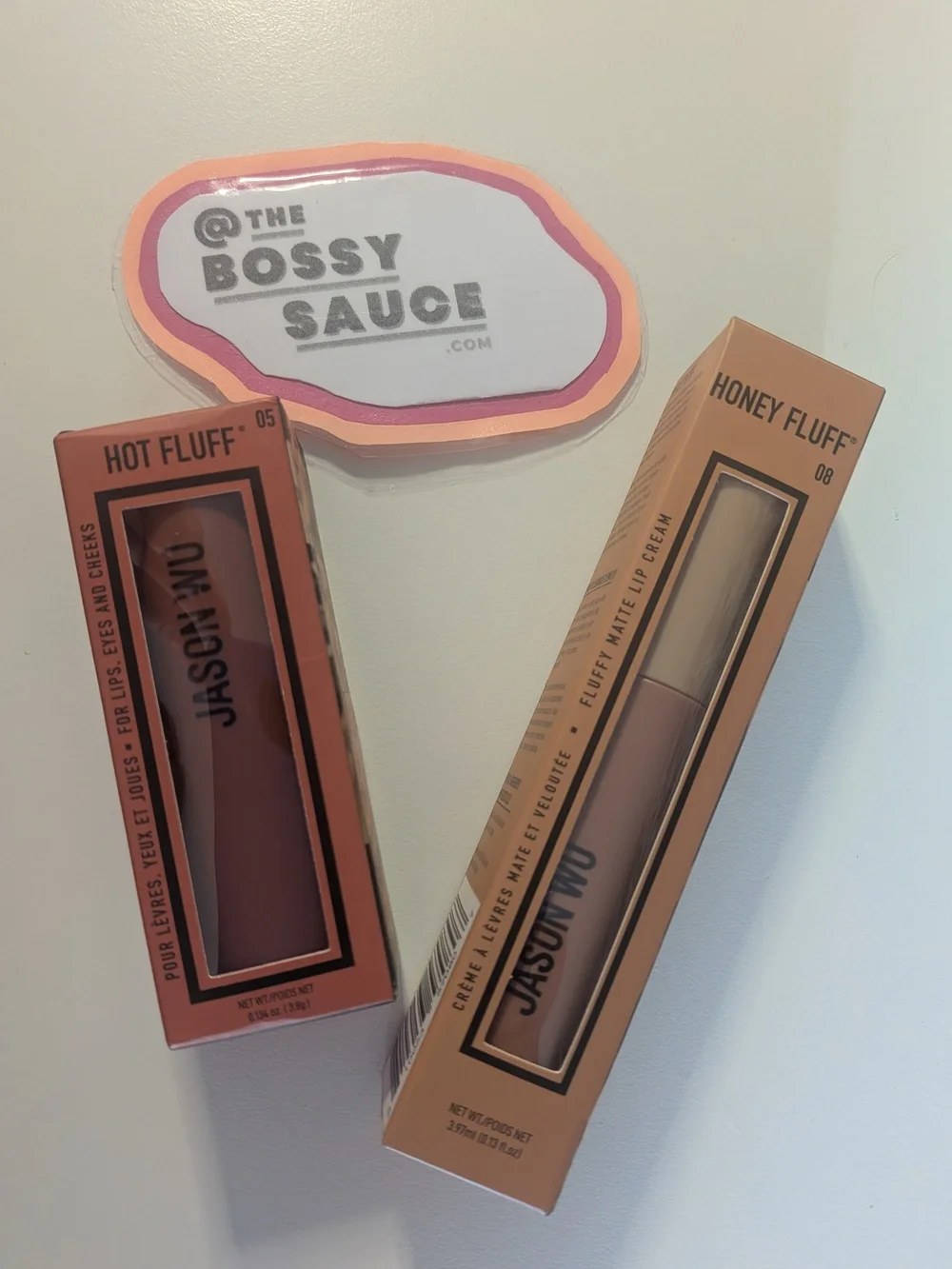 🌸 Jason Wu Beauty Hot Fluff 05 + Honey Fluff 08 Lip Duo NWT